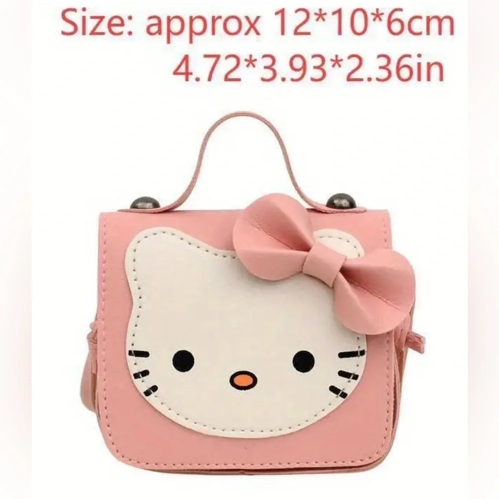 COPY - Hello Kitty Cute Kawaii Shoulder Bag for Kids - Small Black NIP